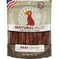 Pamperedpets 16 oz Natural Value Treats Beef Sticks PA15316